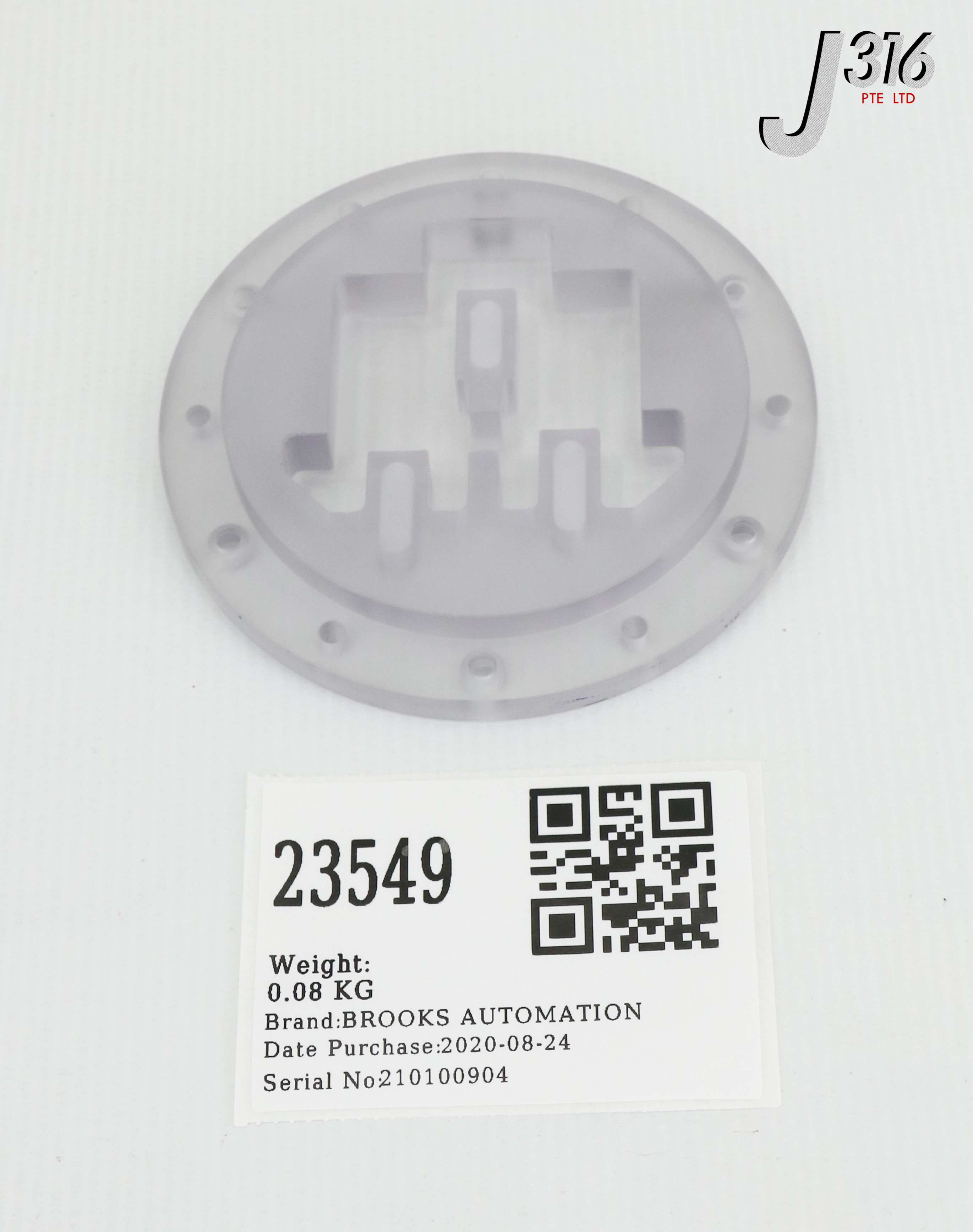 ハピ⁑ 23549 BROOKS CASSETTE PRESENT SNSR HSG (POLYCARBONATE COVER) (NEW